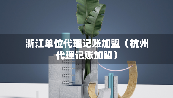浙江單位代理記賬加盟（杭州代理記賬加盟）