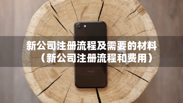 新公司注冊流程及需要的材料（新公司注冊流程和費用）