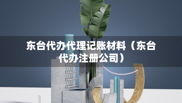 東臺代辦代理記賬材料（東臺代辦注冊公司）