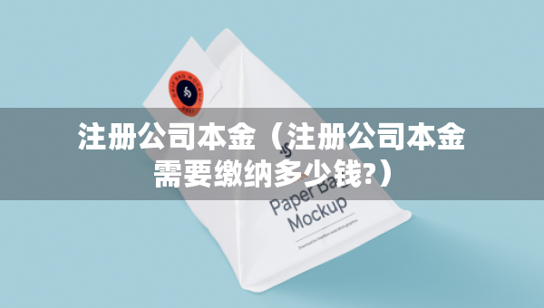 注冊公司本金（注冊公司本金需要繳納多少錢?）